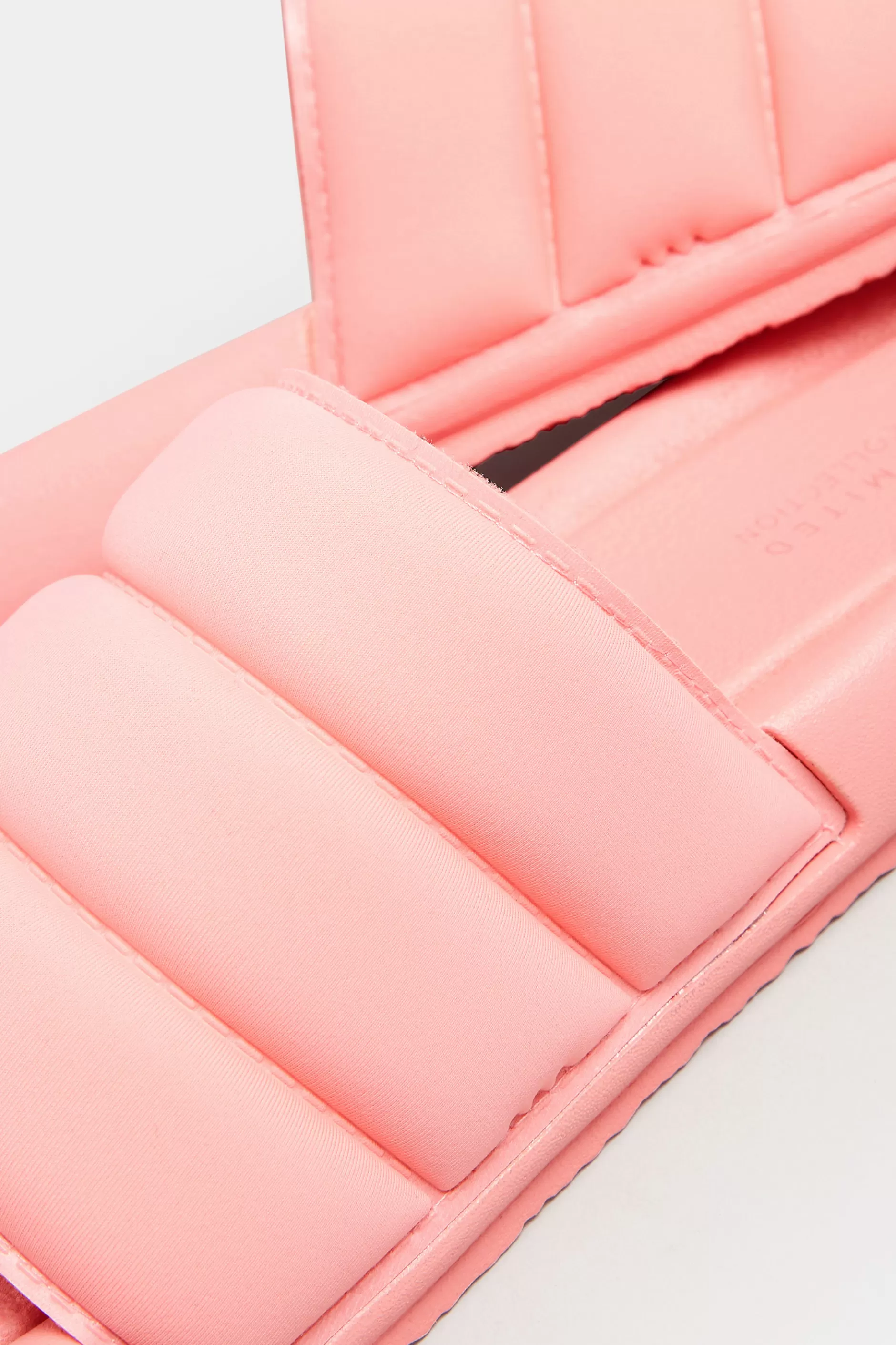Women M&Co Mules & Sliders>Limited Collection Limited Collection Pink Padded Sliders In Wide E Fit