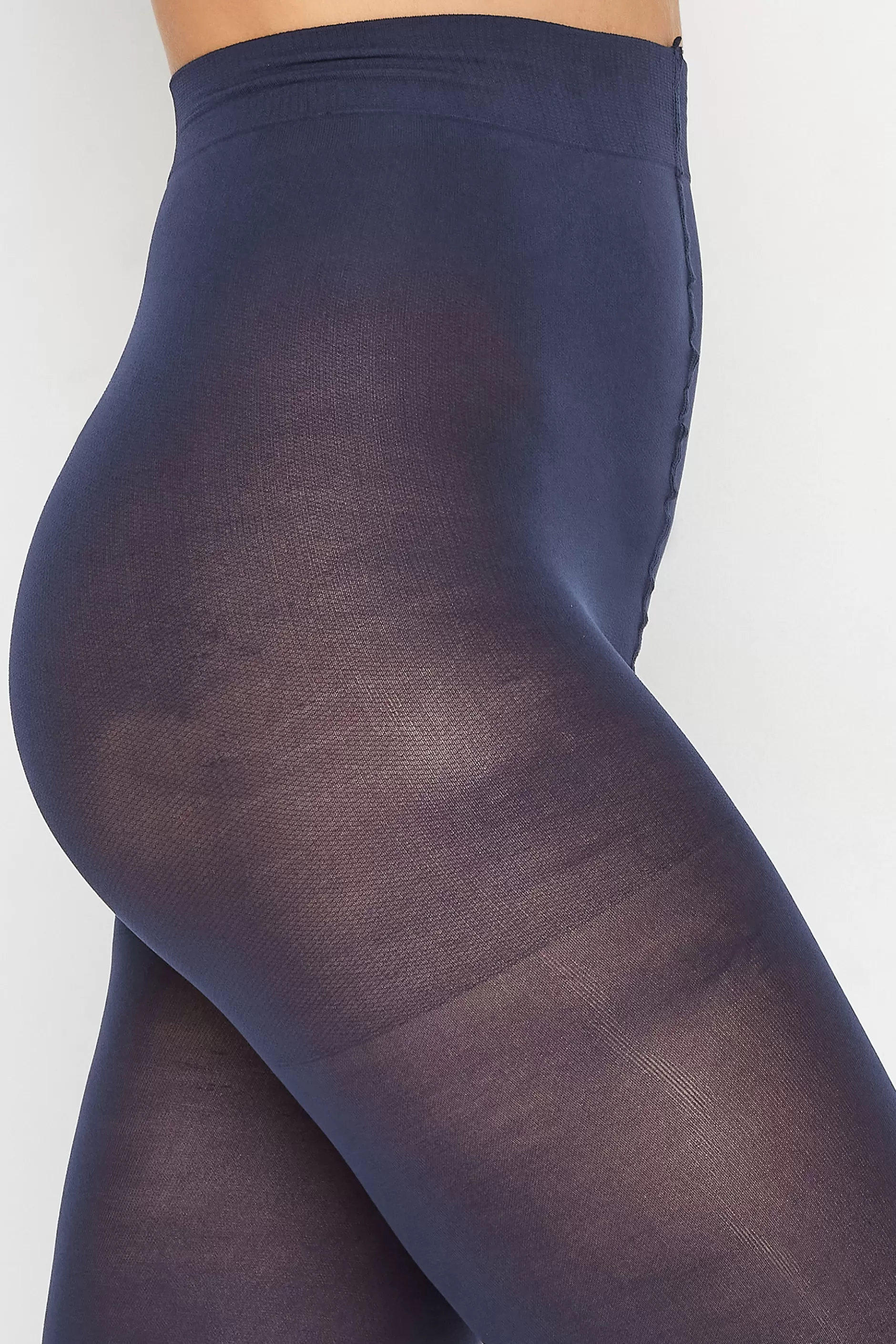 Women M&Co Tights>Lts Lts Tall Navy Blue 50 Denier Premium Tights