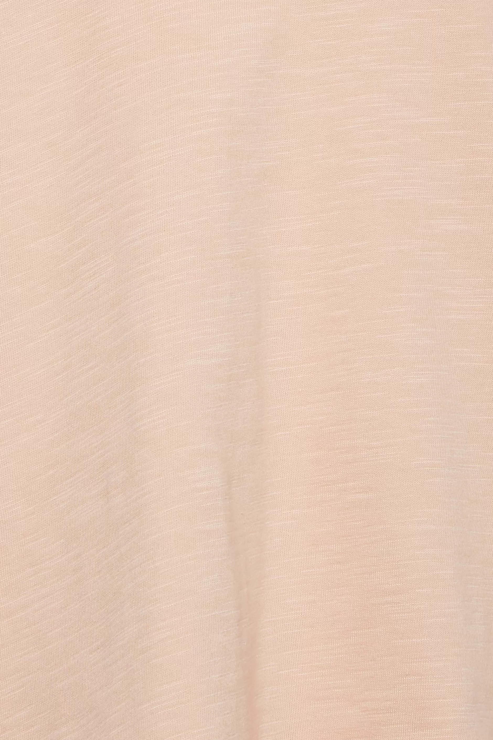 Women M&Co T-Shirts> Womens Blush Pink Collared Long Sleeve Cotton Top