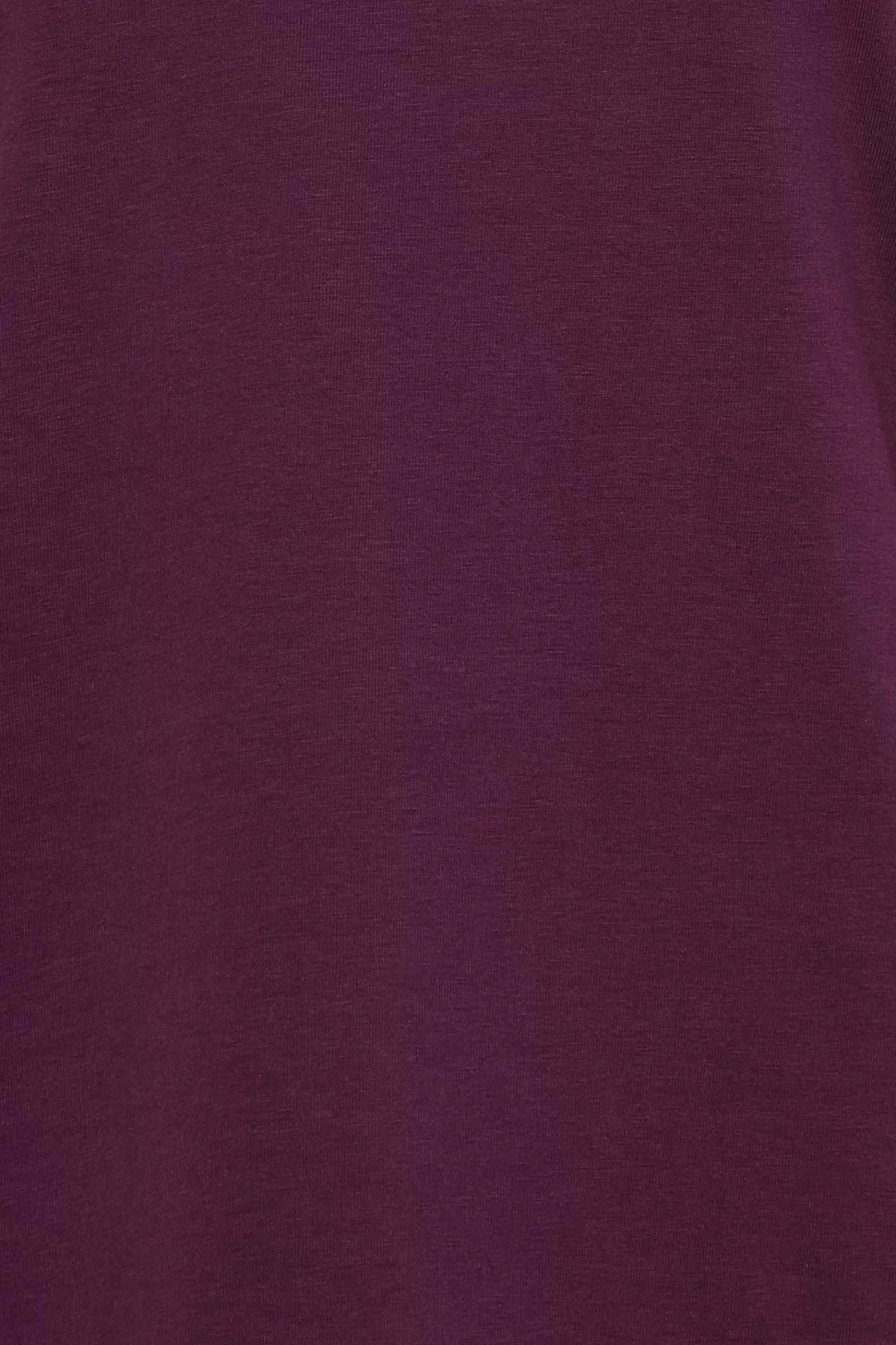 Women M&Co T-Shirts> Womens Dark Purple Turtle Neck Long Sleeve Cotton Blend Top
