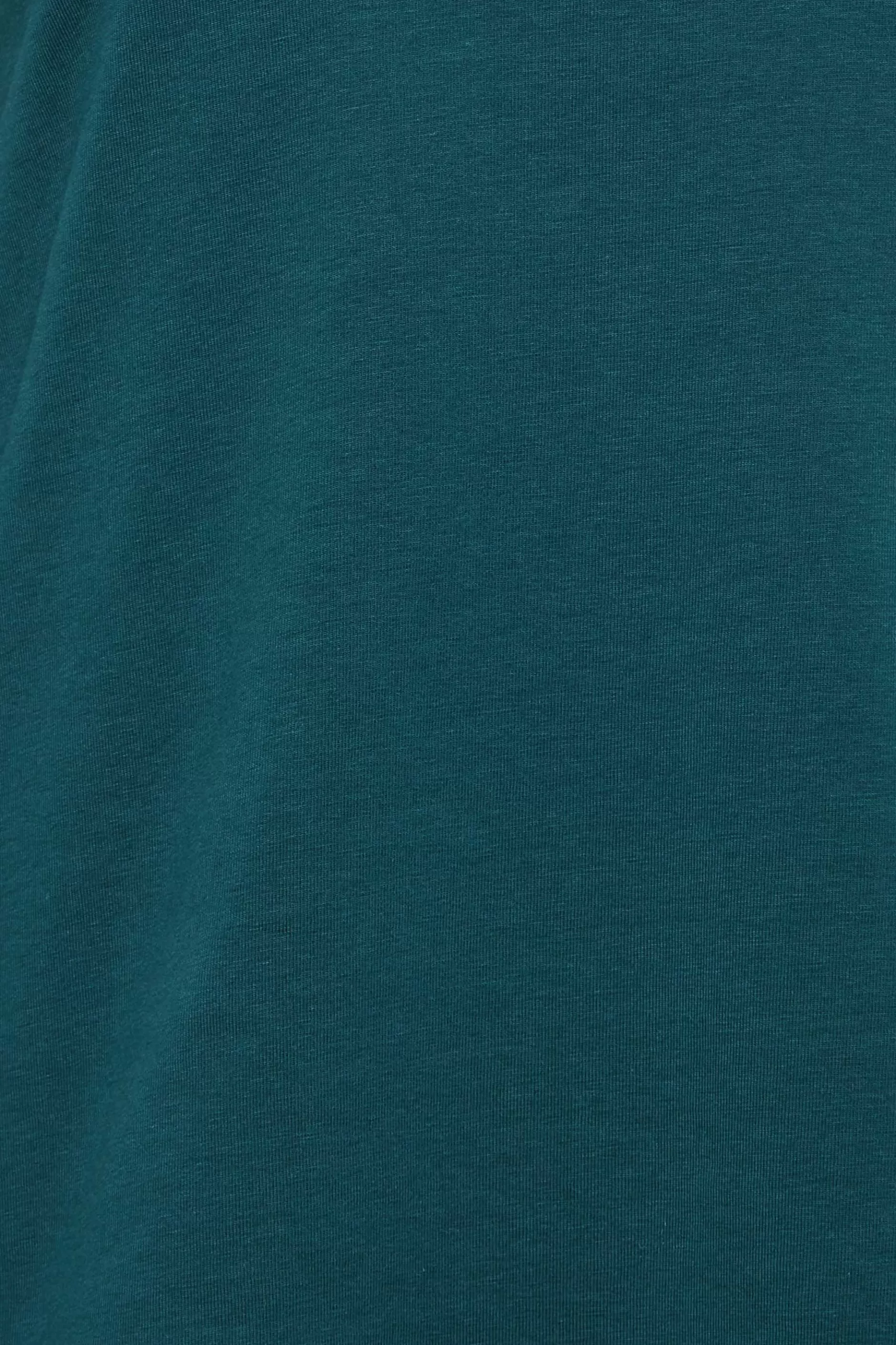 Women M&Co T-Shirts> Womens Green Turtle Neck Long Sleeve Cotton Blend Top
