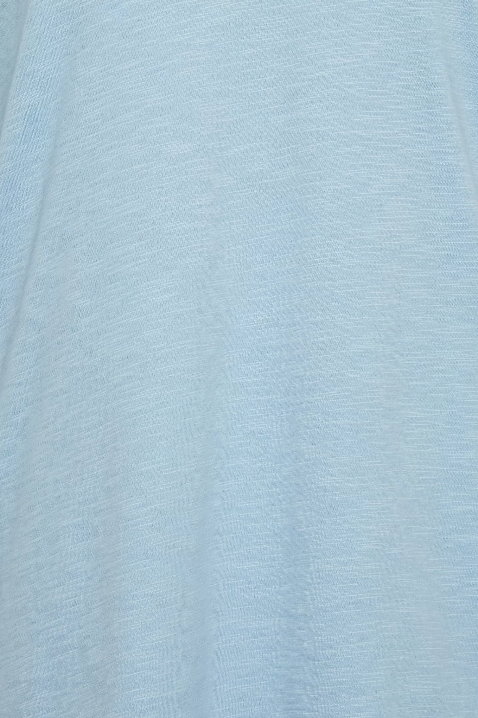 Women M&Co T-Shirts> Womens Light Blue V-Neck Long Sleeve Cotton Blend T-Shirt