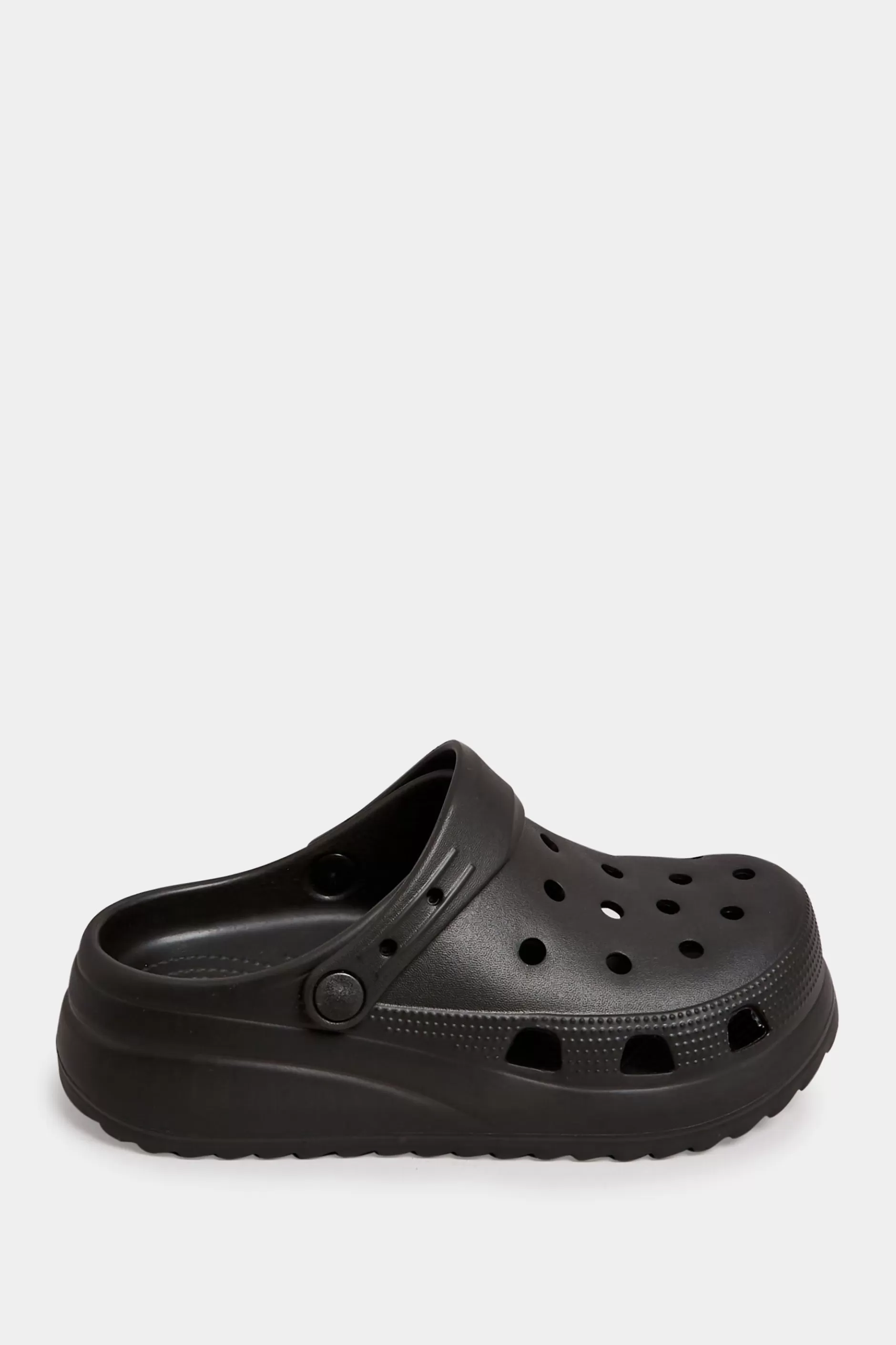 Women M&Co Flat Shoes>Pixiegirl Pixiegirl Black Platform Clog Sandal In Standard Fit