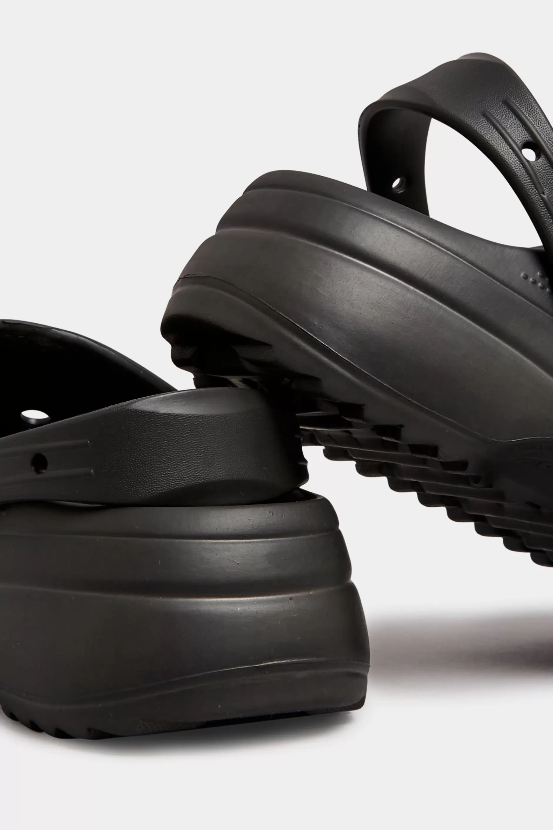 Women M&Co Flat Shoes>Pixiegirl Pixiegirl Black Platform Clog Sandal In Standard Fit
