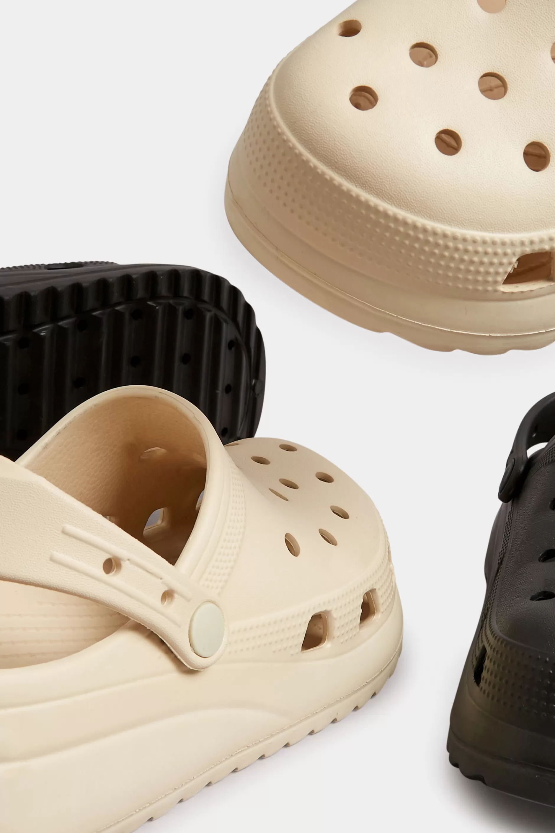 Women M&Co Flat Shoes>Pixiegirl Pixiegirl Black Platform Clog Sandal In Standard Fit