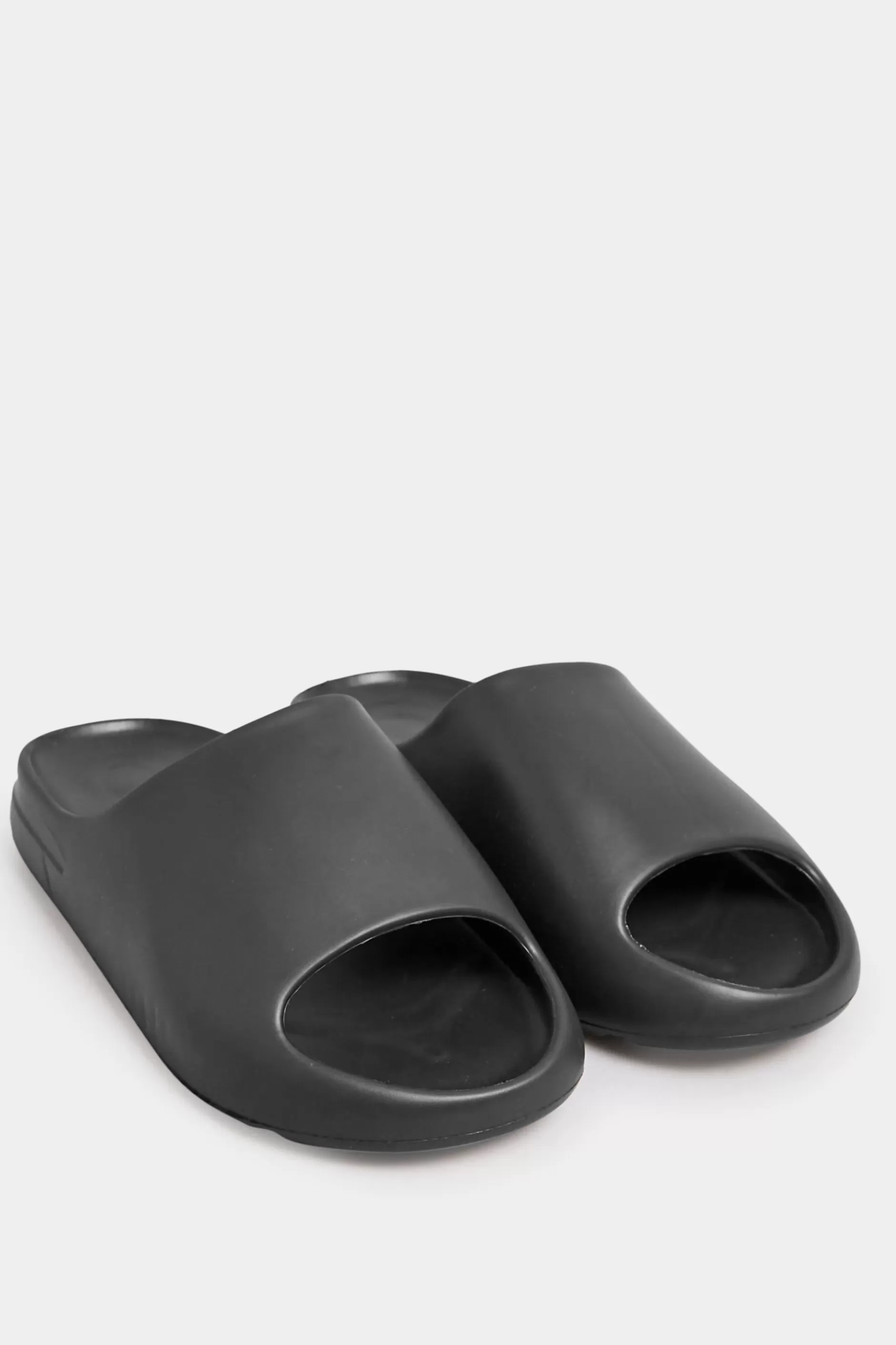 Women M&Co Flat Shoes>Pixiegirl Pixiegirl Black Sliders In Standard Fit