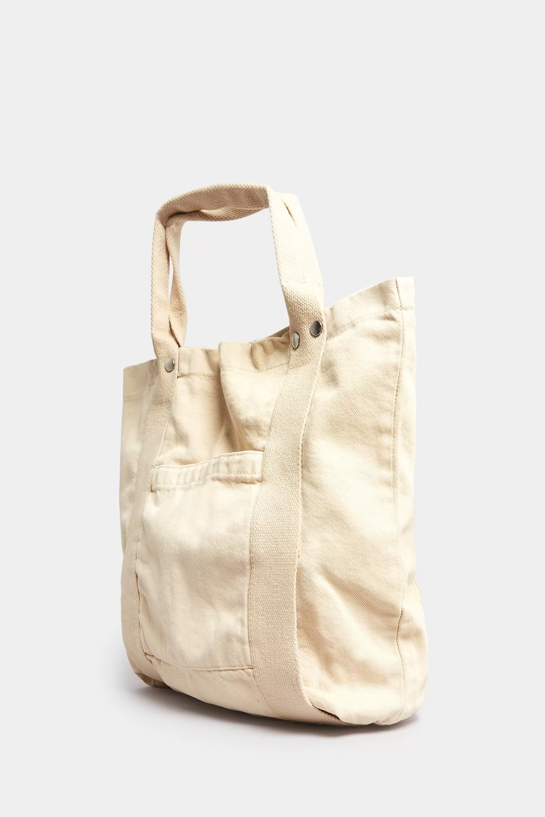 Women M&Co Bags>Yours Yours Beige Brown Canvas Tote Bag