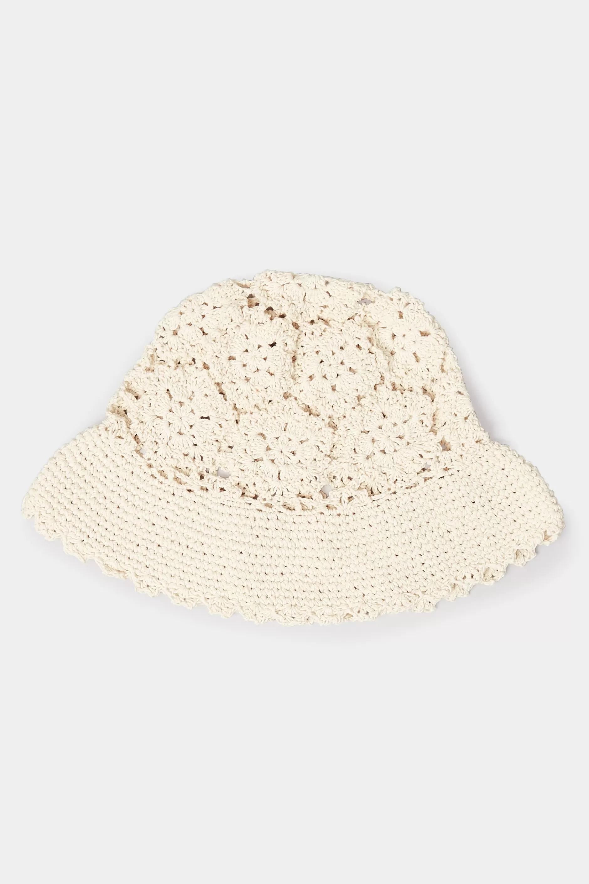 Women M&Co Hats>Yours Yours Beige Brown Crochet Bucket Hat