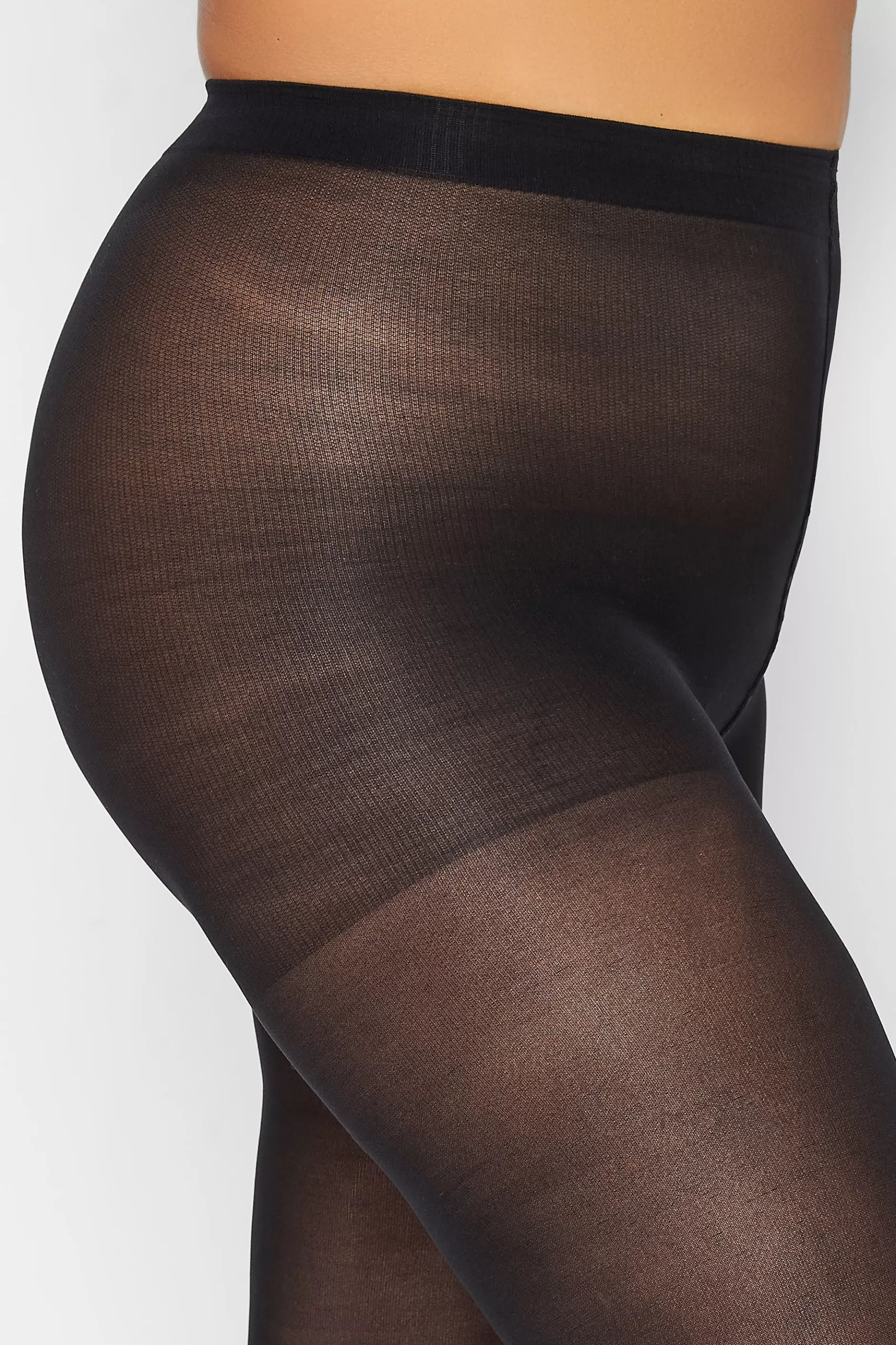 Women M&Co Tights>Yours Yours Black 50 Denier Microfibre Premium Tights