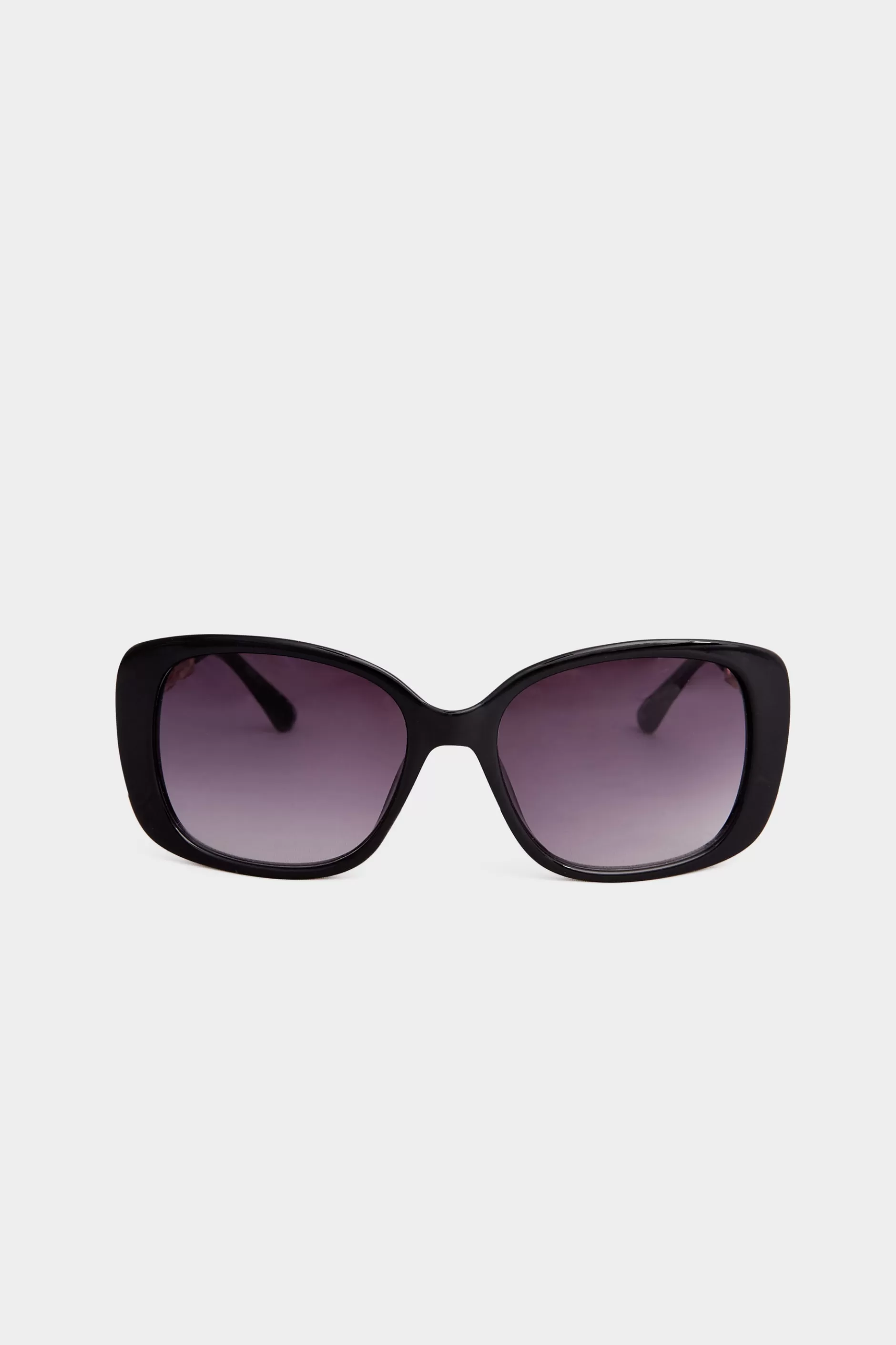 Women M&Co Sunglasses>Yours Yours Black Chunky Chain Arm Sunglasses