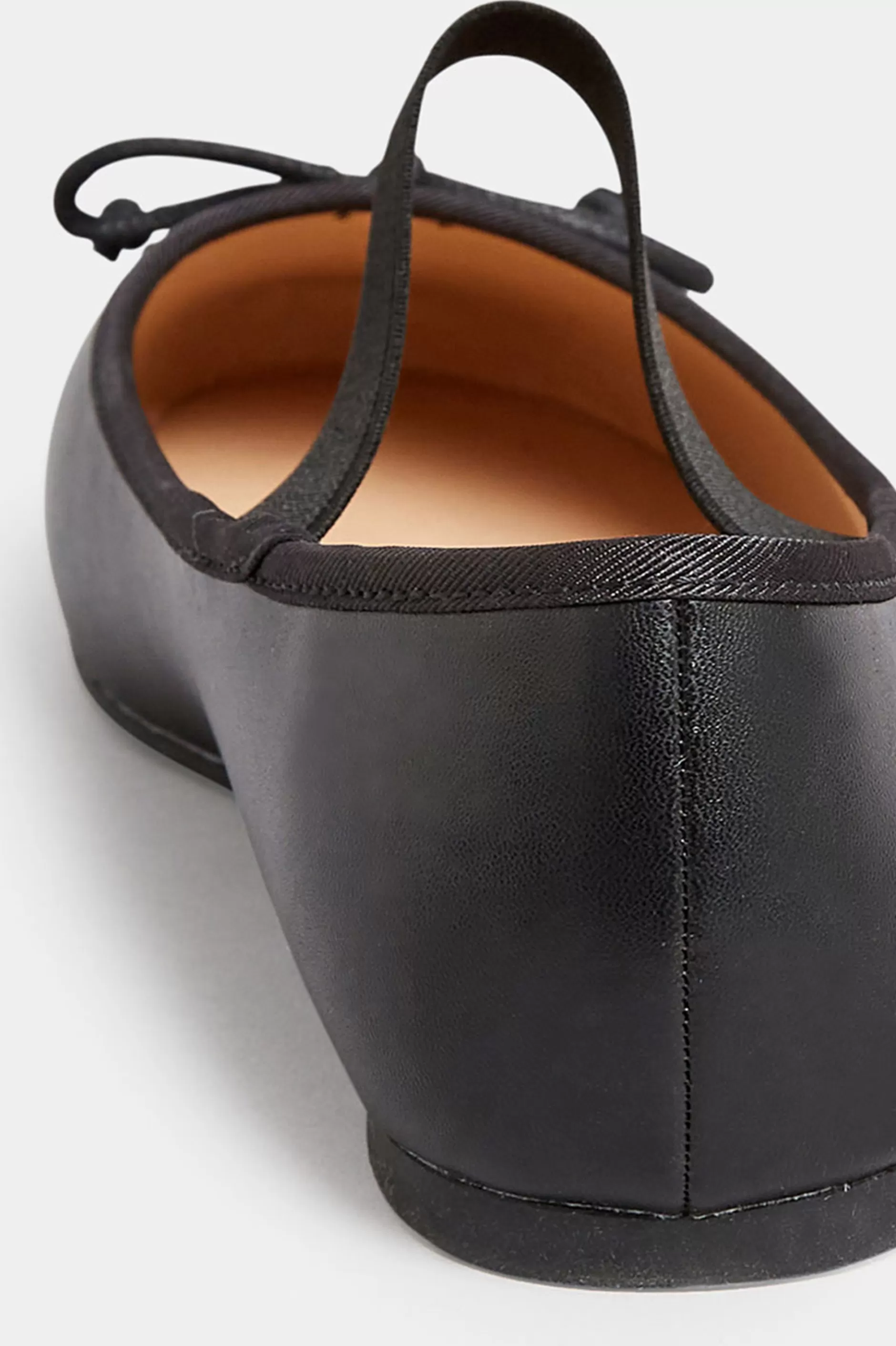 Women M&Co Flat Shoes>Yours Yours Black Mary Jane Ballerina Pumps In Wide E Fit & Extra Wide Eee Fit