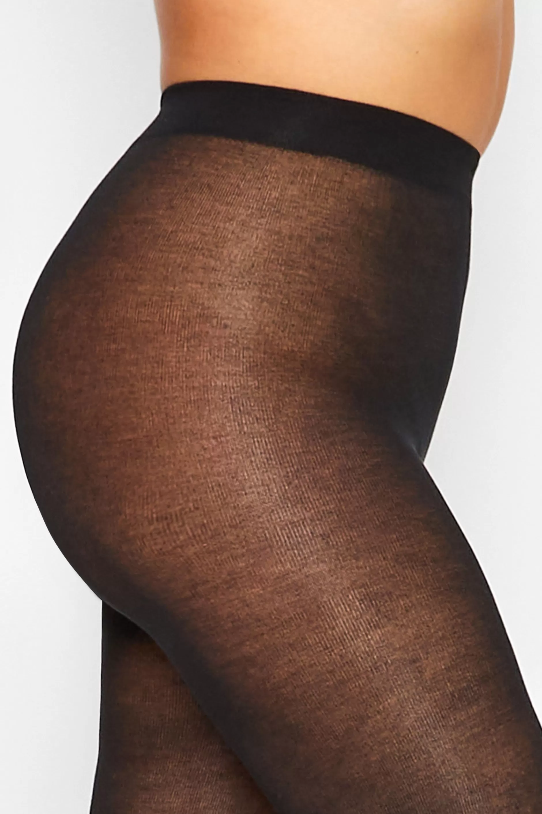 Women M&Co Tights>Yours Yours Black Maxi Soft Touch Luxury Tights