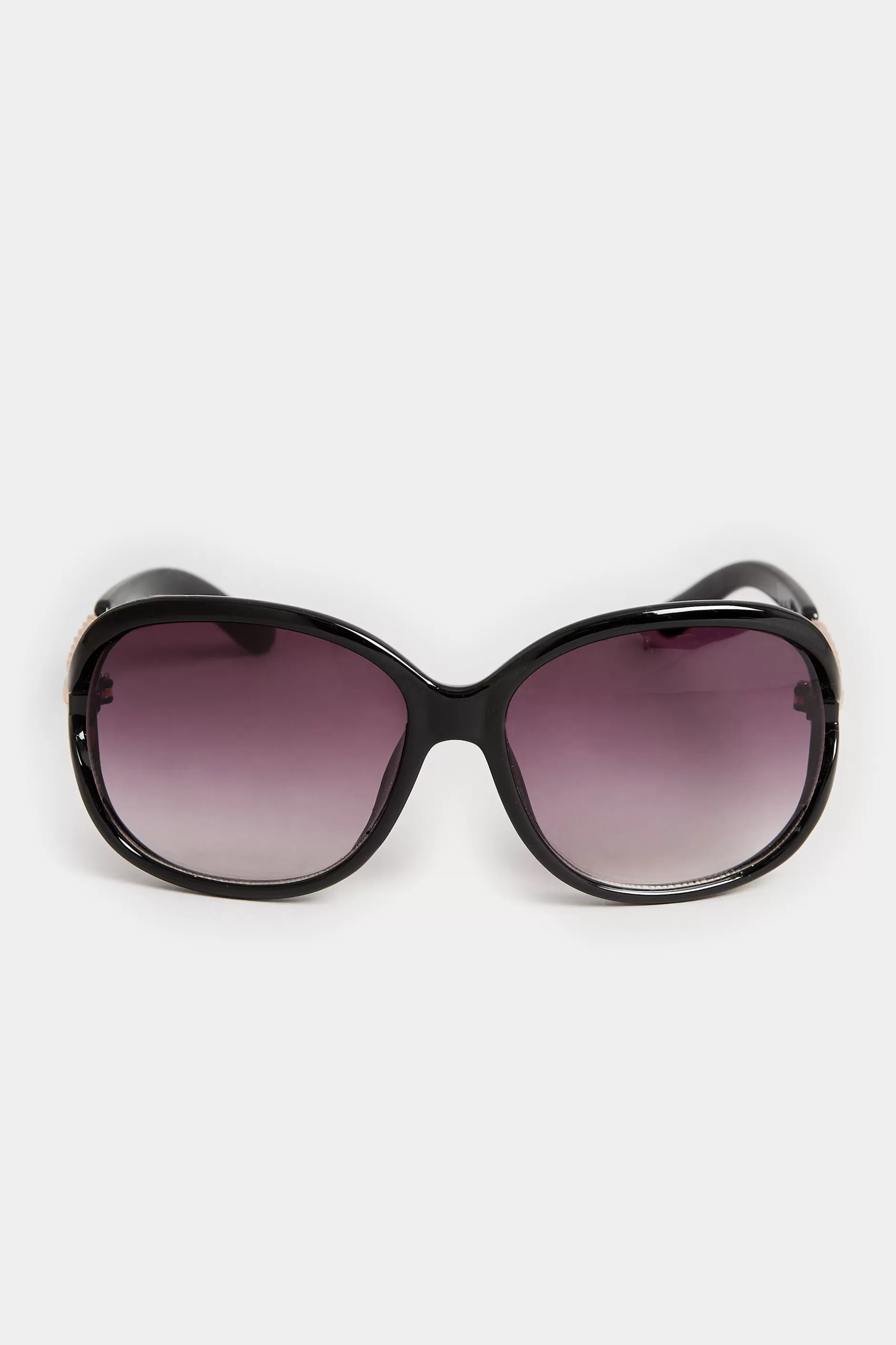 Women M&Co Sunglasses>Yours Yours Black Oversized Chain Detail Sunglasses