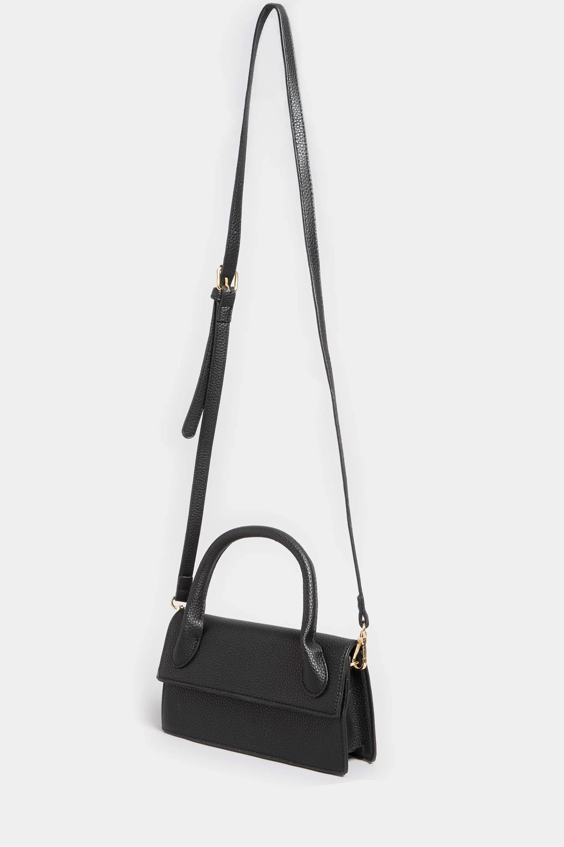 Women M&Co Bags>Yours Yours Black Top Handle Crossbody Bag