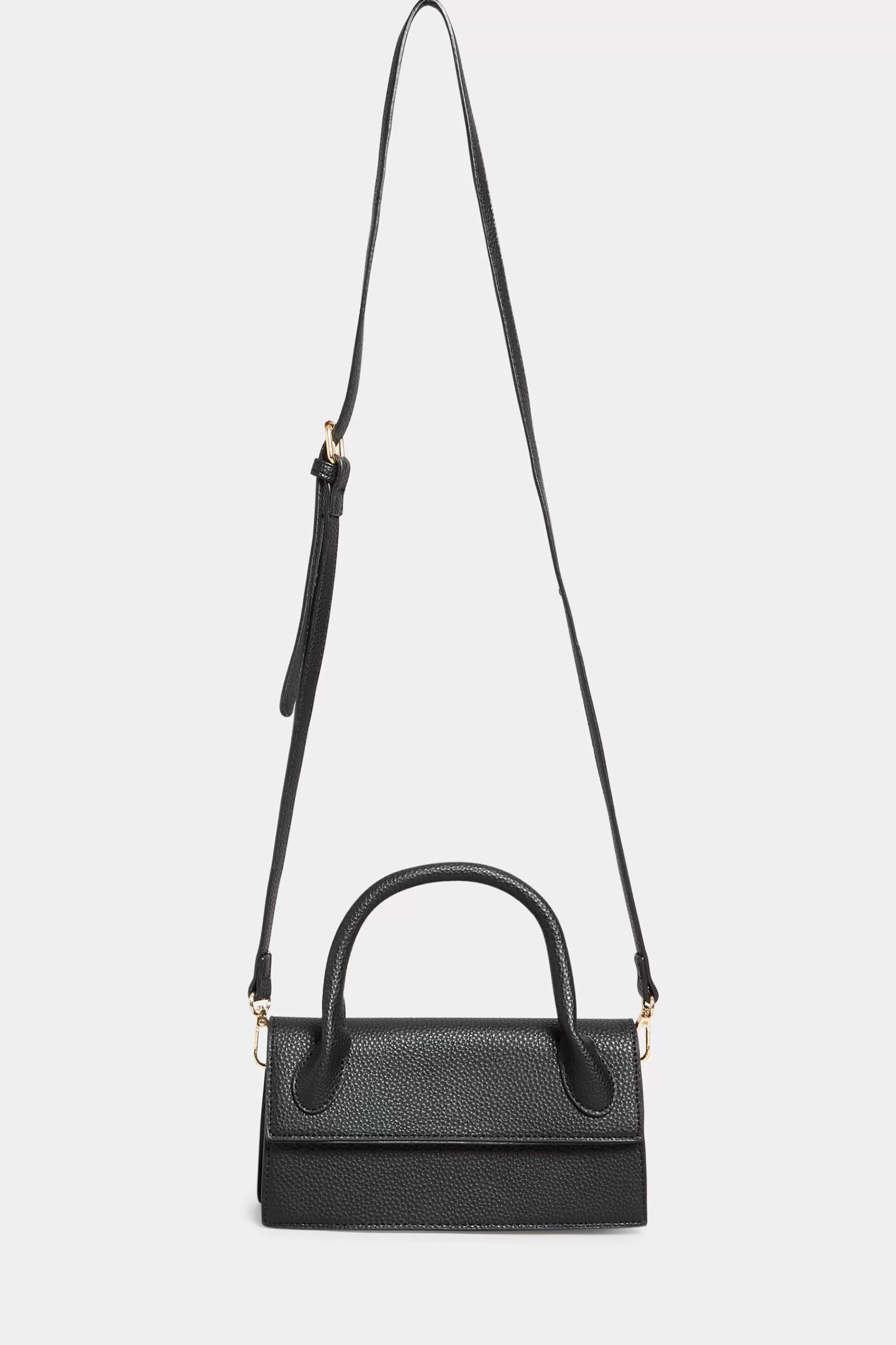 Women M&Co Bags>Yours Yours Black Top Handle Crossbody Bag