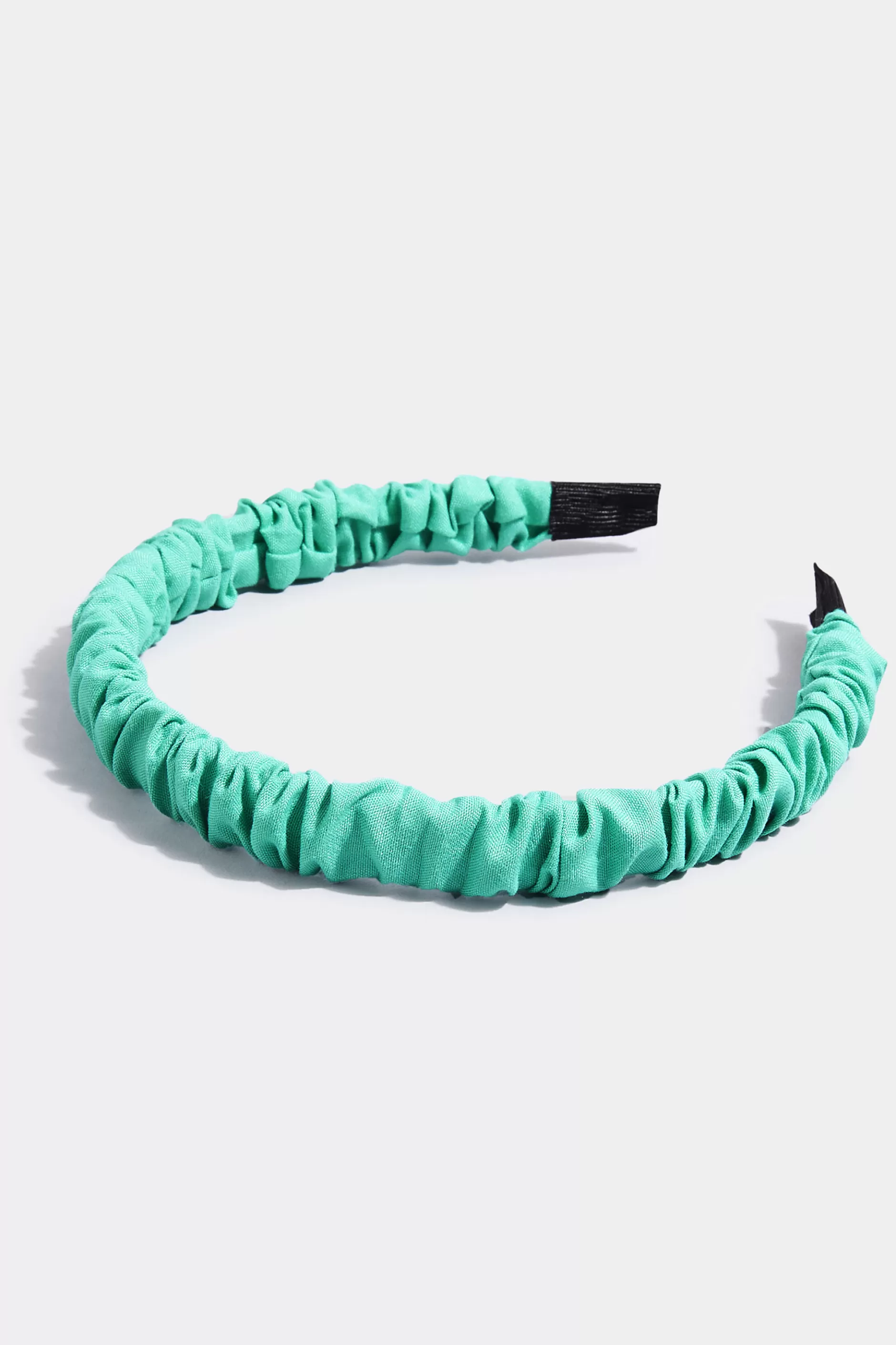 Women M&Co Hair Accessories>Yours Yours Green Skinny Ruched Headband