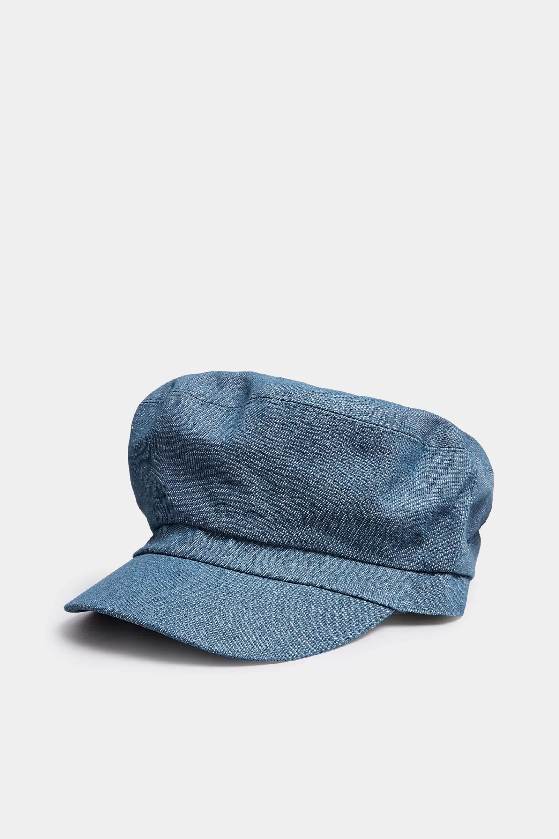 Women M&Co Hats>Yours Yours Indigo Blue Denim Baker Boy Hat