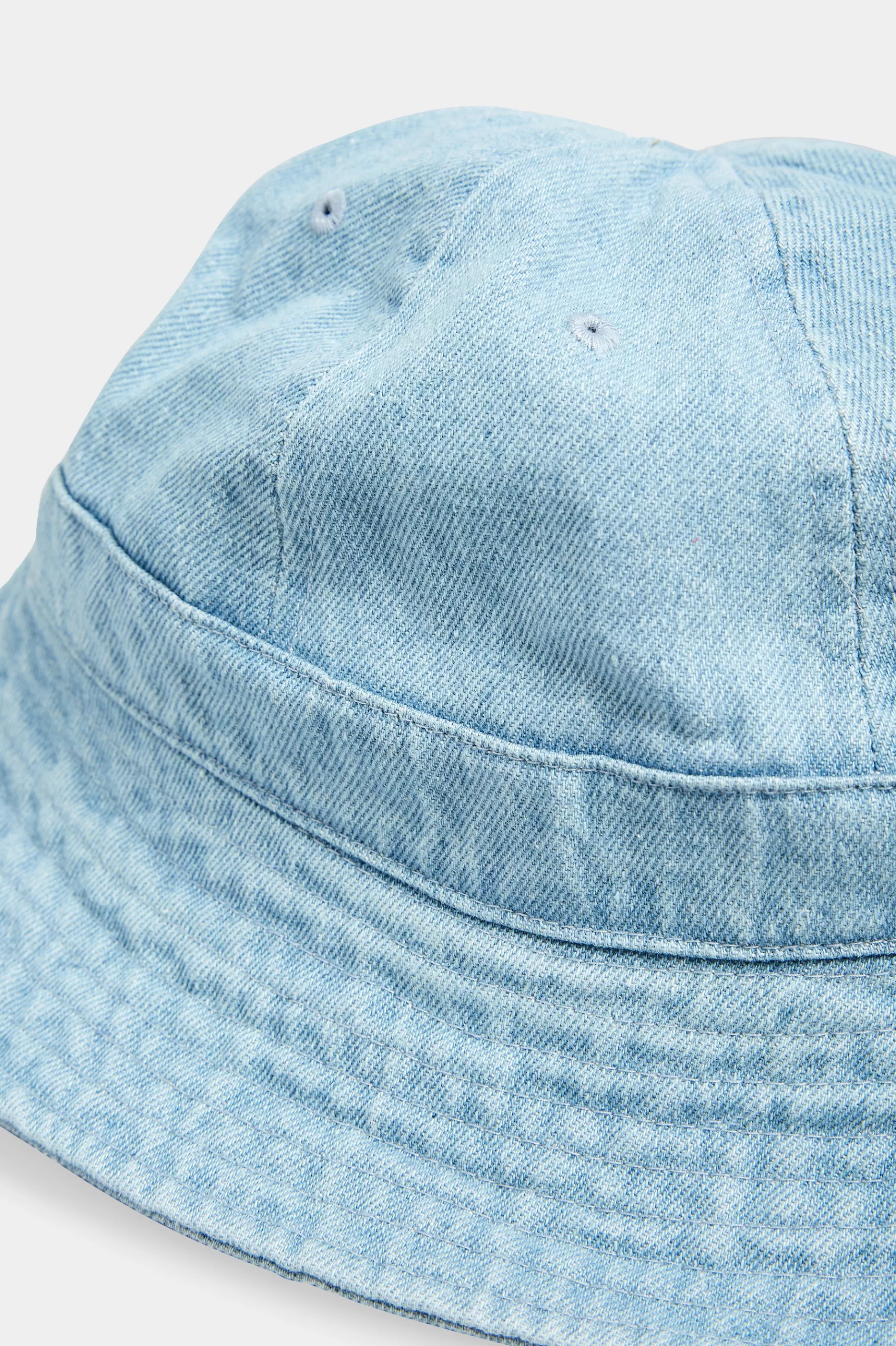 Women M&Co Hats>Yours Yours Light Blue Denim Look Bucket Hat