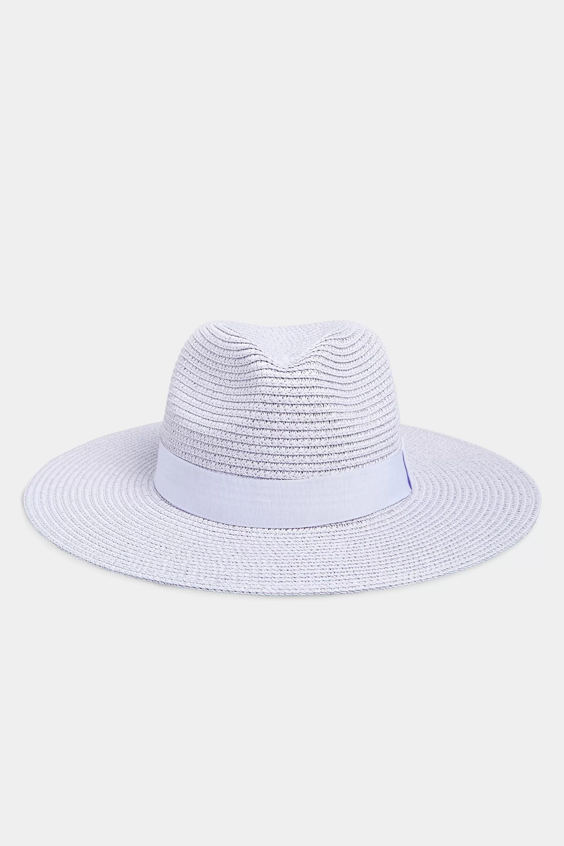 Women M&Co Hats>Yours Yours Lilac Purple Straw Fedora Hat