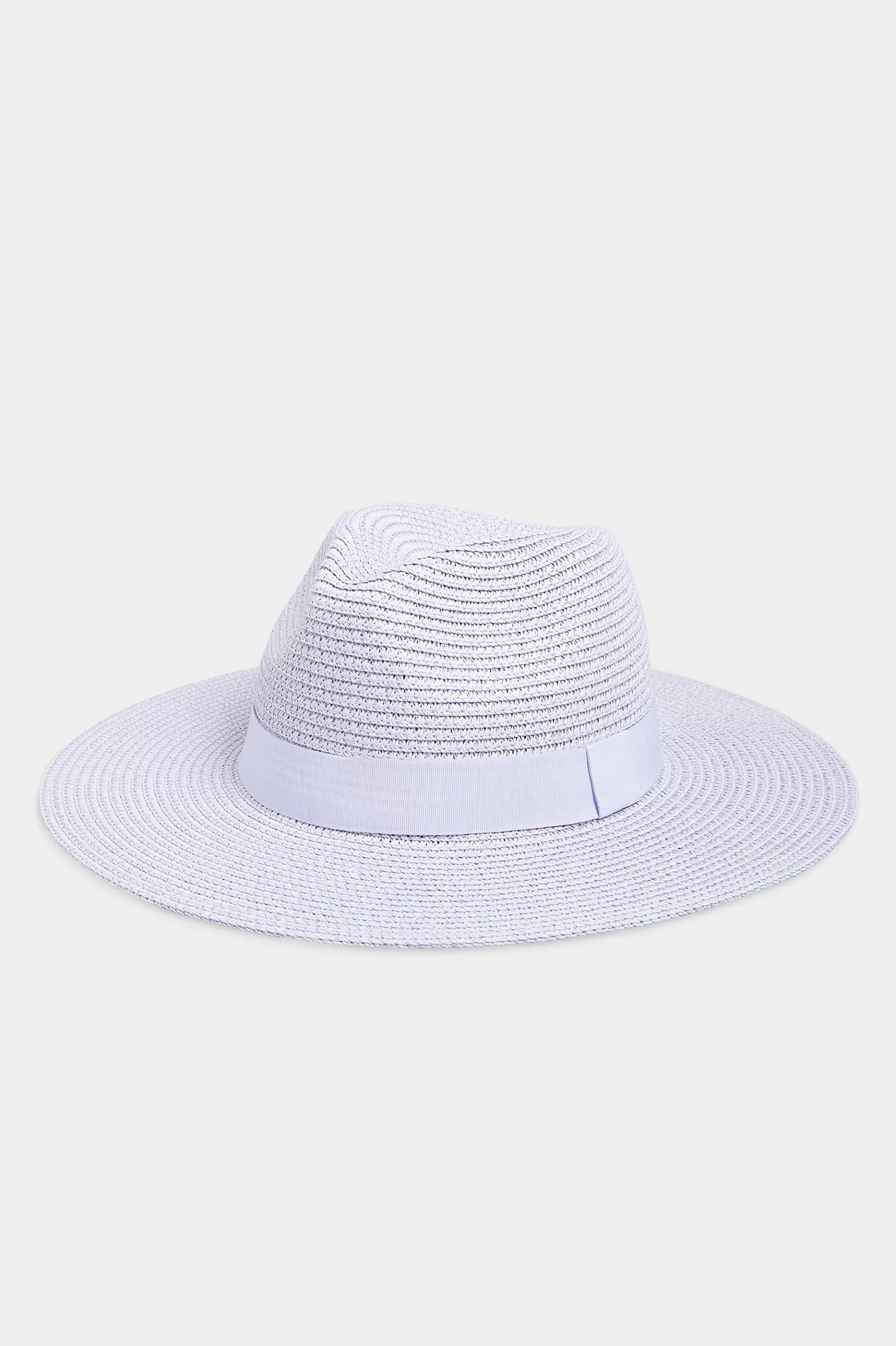 Women M&Co Hats>Yours Yours Lilac Purple Straw Fedora Hat