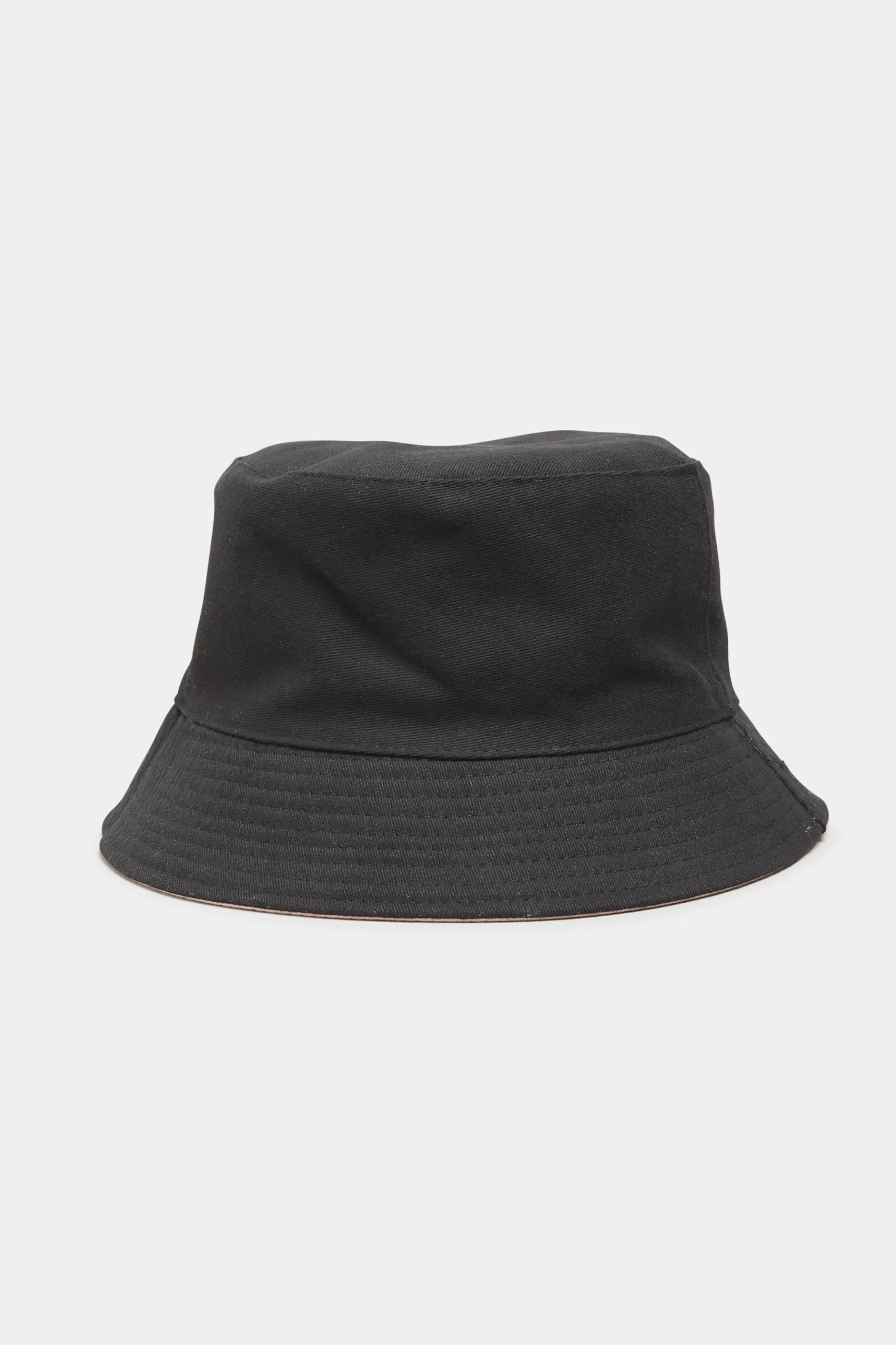 Women M&Co Hats>Yours Yours Pink & Black Reversible Bucket Hat