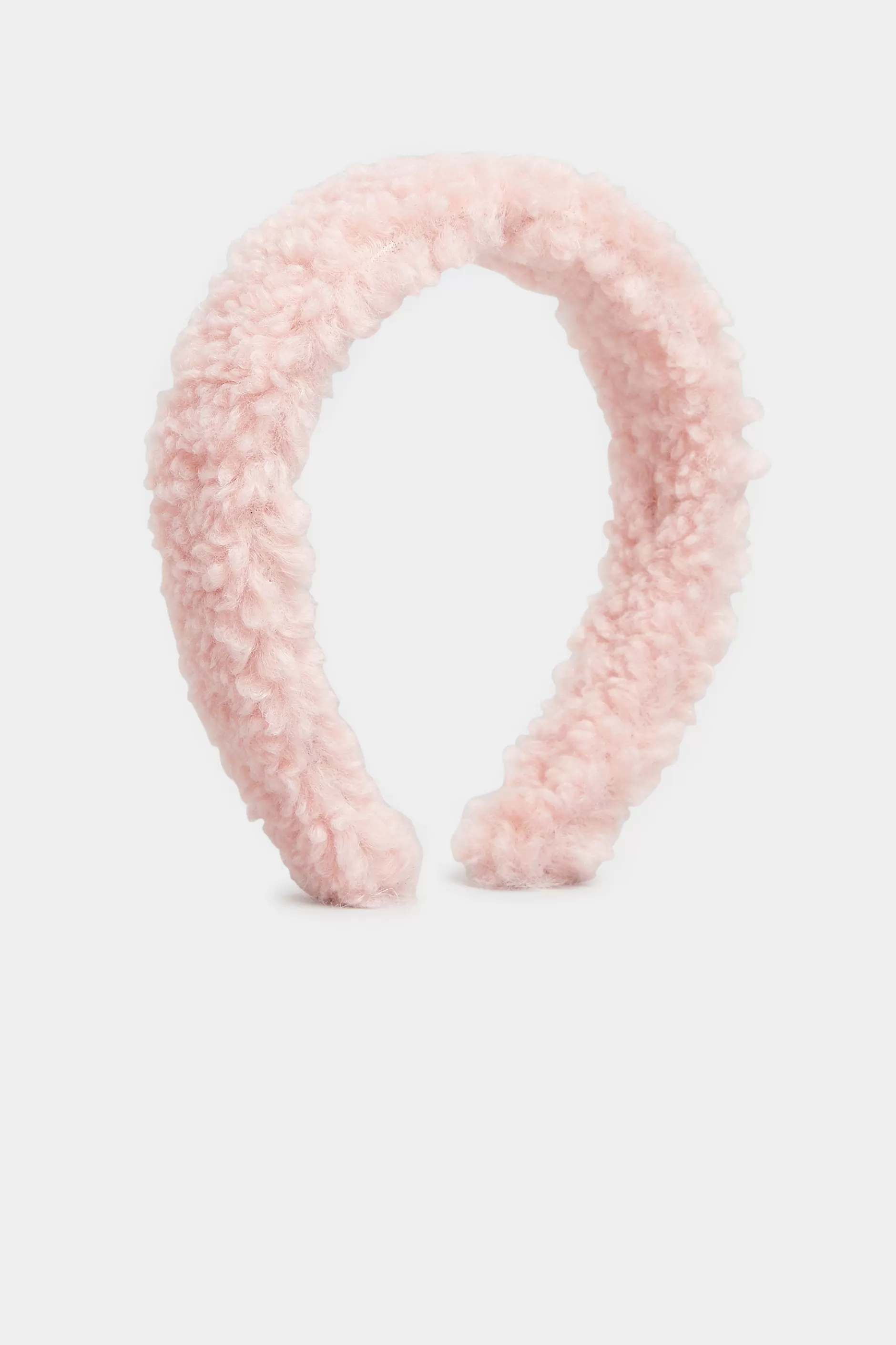 Women M&Co Hair Accessories>Yours Yours Pink Teddy Shearling Headband