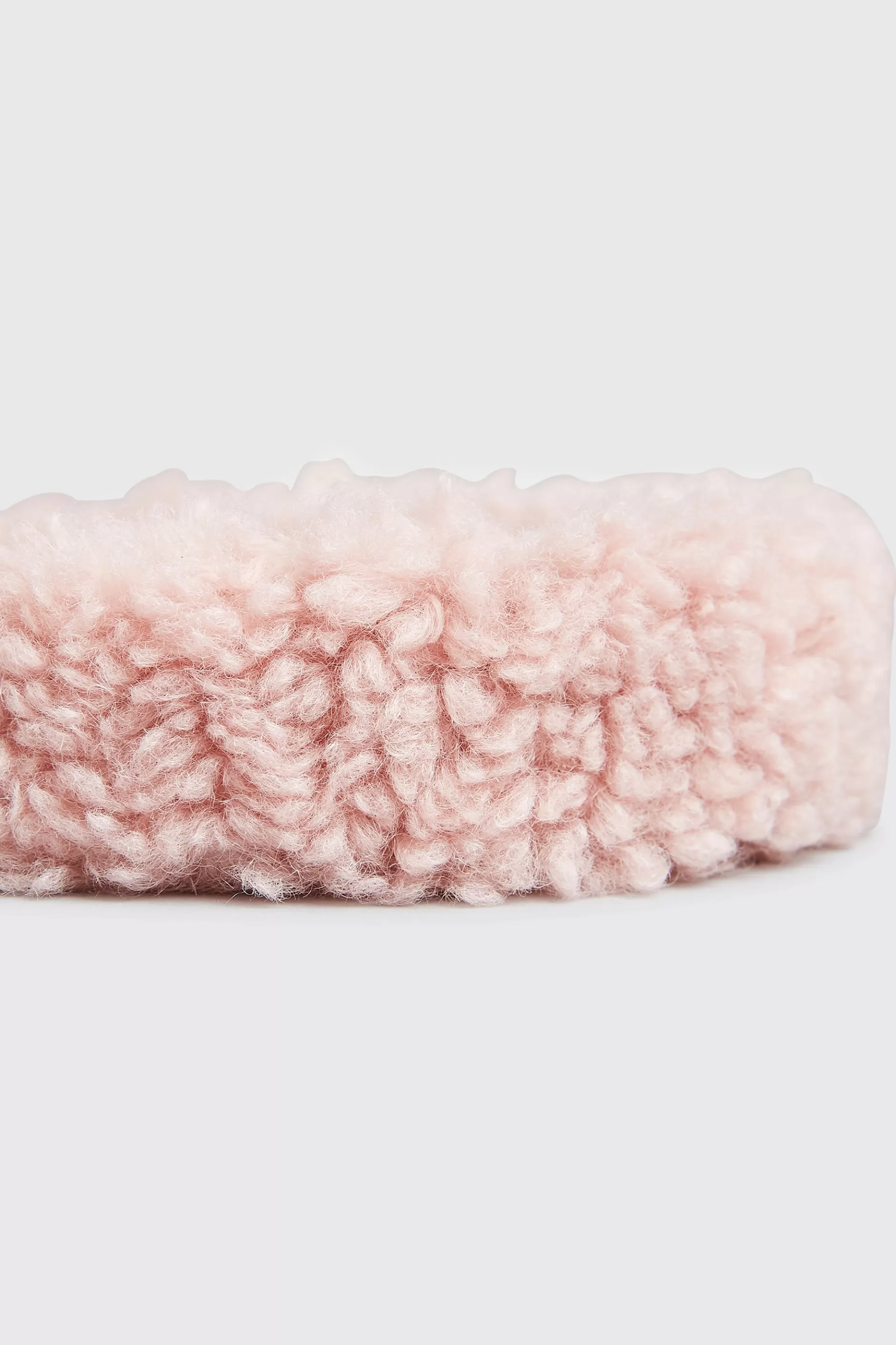 Women M&Co Hair Accessories>Yours Yours Pink Teddy Shearling Headband