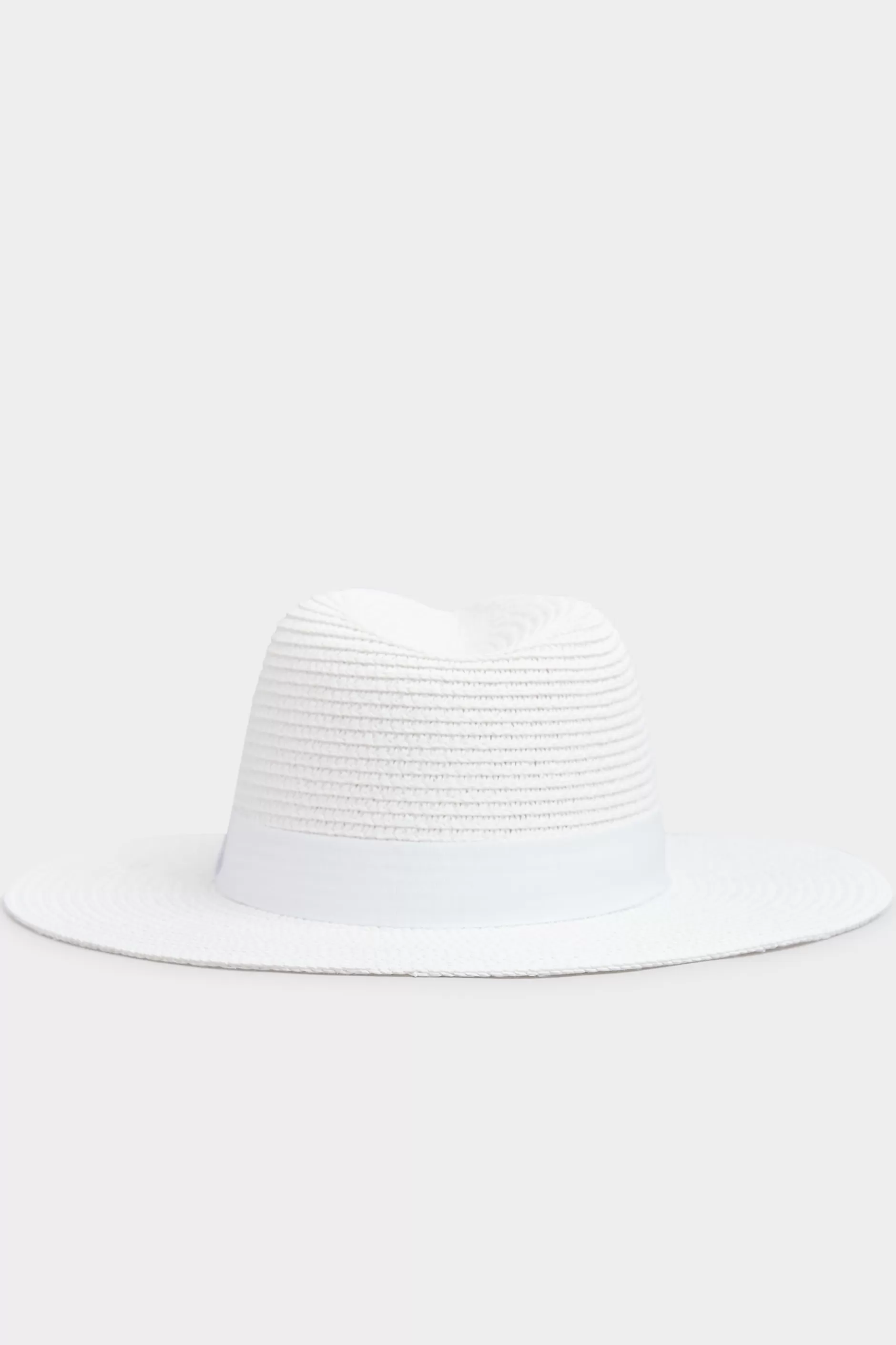 Women M&Co Hats>Yours Yours White Straw Fedora Hat